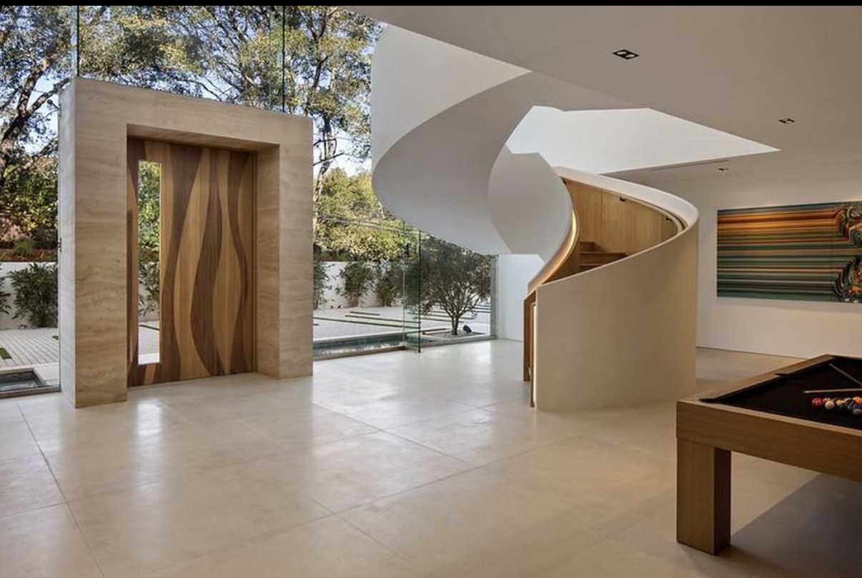 Precise custom architectural detailing inside an Arco East residence